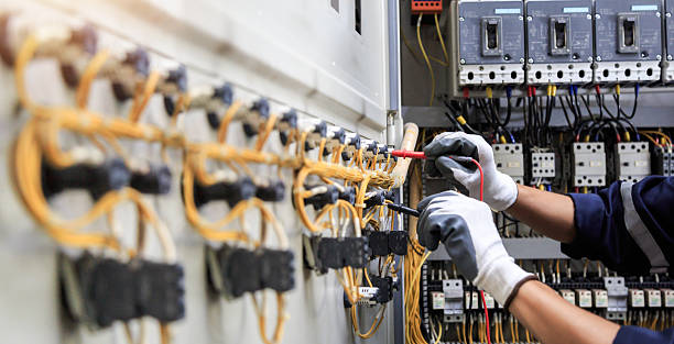 Professional Electrician technician working in Fulton, MD